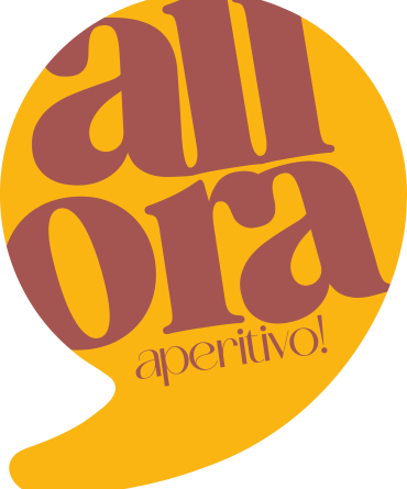 Allora-Komma Logo full color Cherry